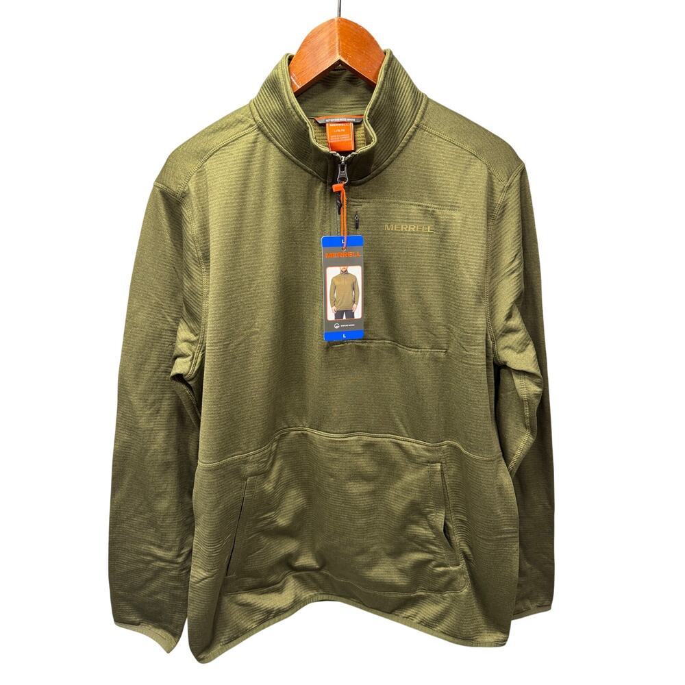 Merrell Men's 1/2 Zip Sweatshirt Size L NEW # K104